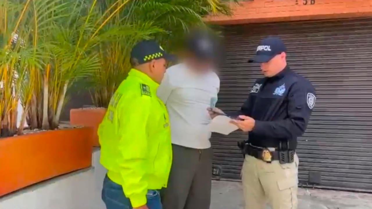 En Medellín fue capturado panameño acusado de liderar red de narcotráfico en el puerto más importa de América Latina.