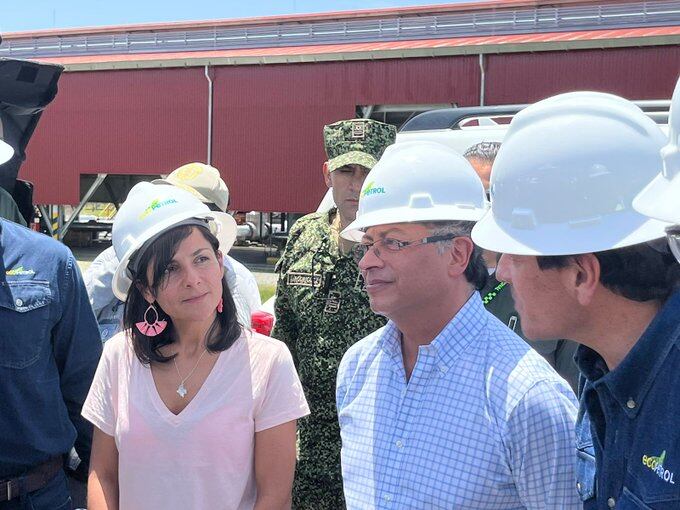 Presidente Gustavo Petro visitó parques solares de Ecopetrol