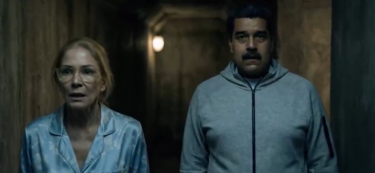 Sebastián Rangel cineasta venezolano creó la representación de la captura de Nicolas Maduro.