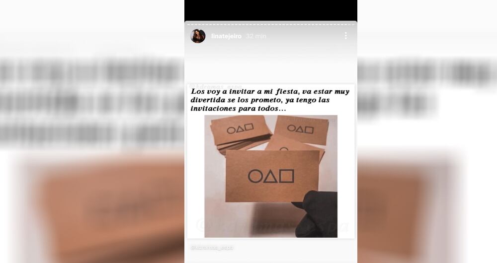 Lina Tejeiro juego Calamar