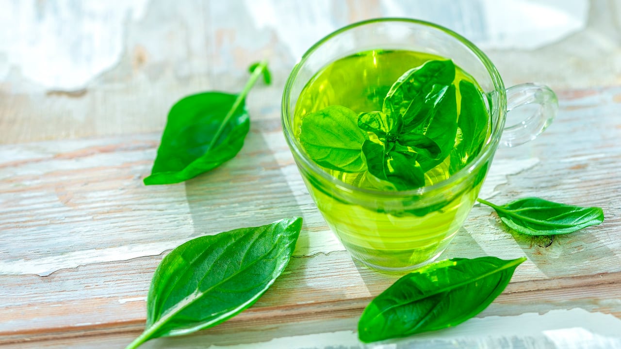 Infusión de albahaca