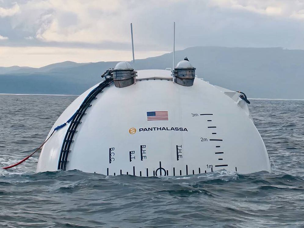 Un experimento energético en alta mar está llamando la atención por su tamaño y su forma inusual.