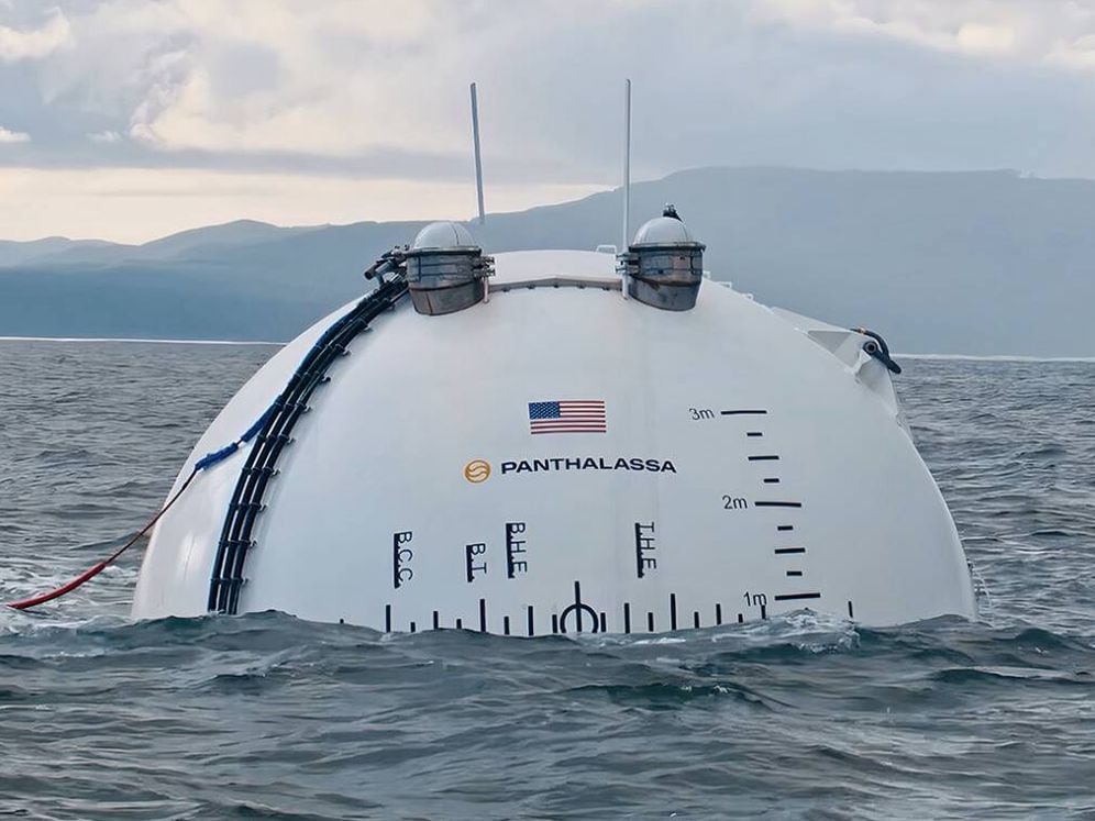 Un experimento energético en alta mar está llamando la atención por su tamaño y su forma inusual.