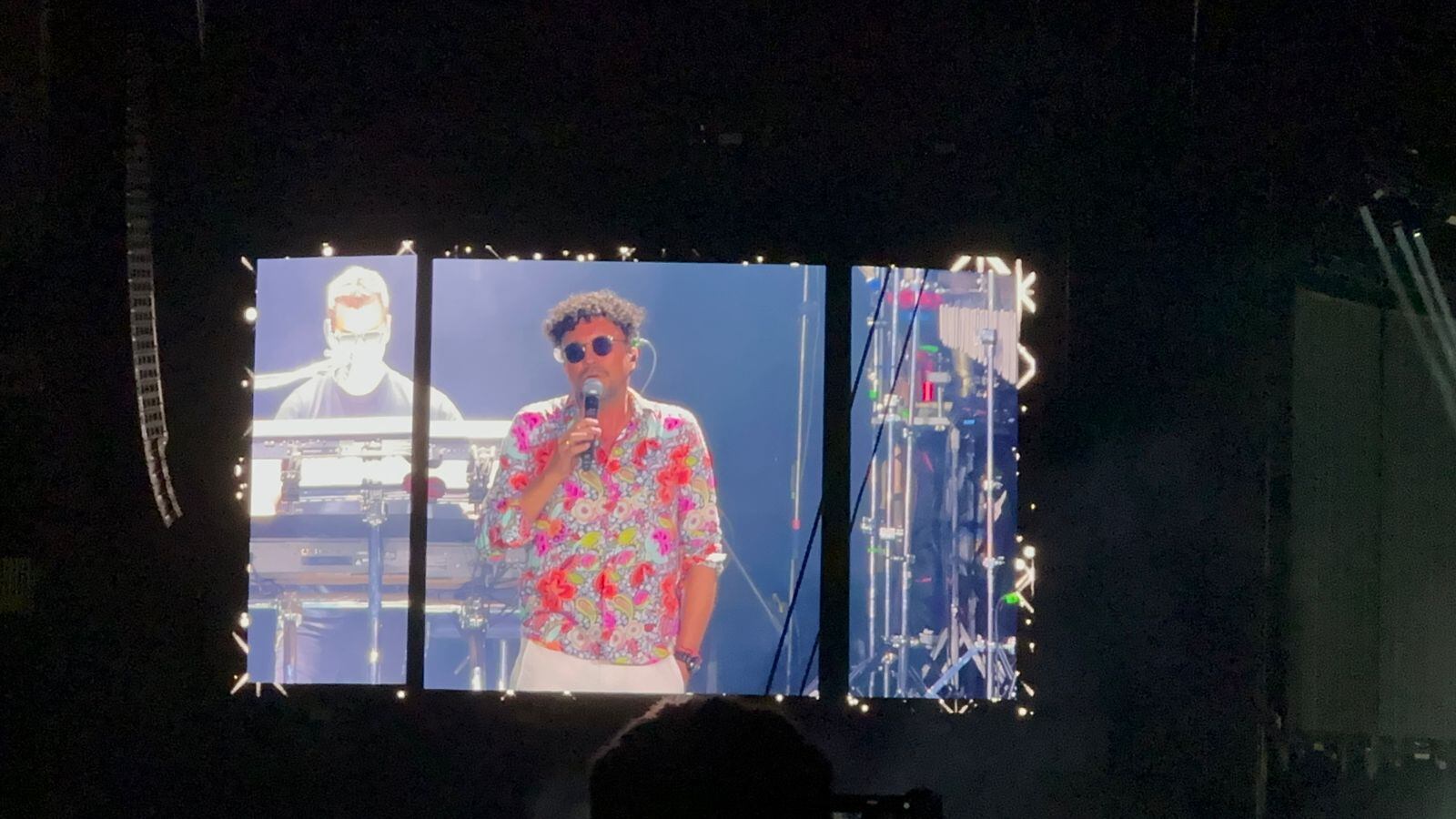 Andrés Cepeda emocionó a sus fans con su primer concierto en el estadio en la ciudad de Bogotá.