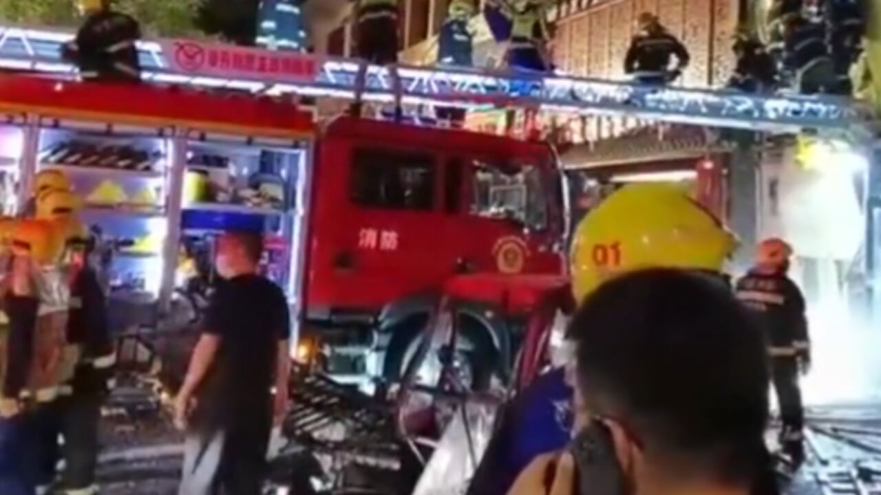 La explosión ha dejado un saldo de más de 30 personas muertas.