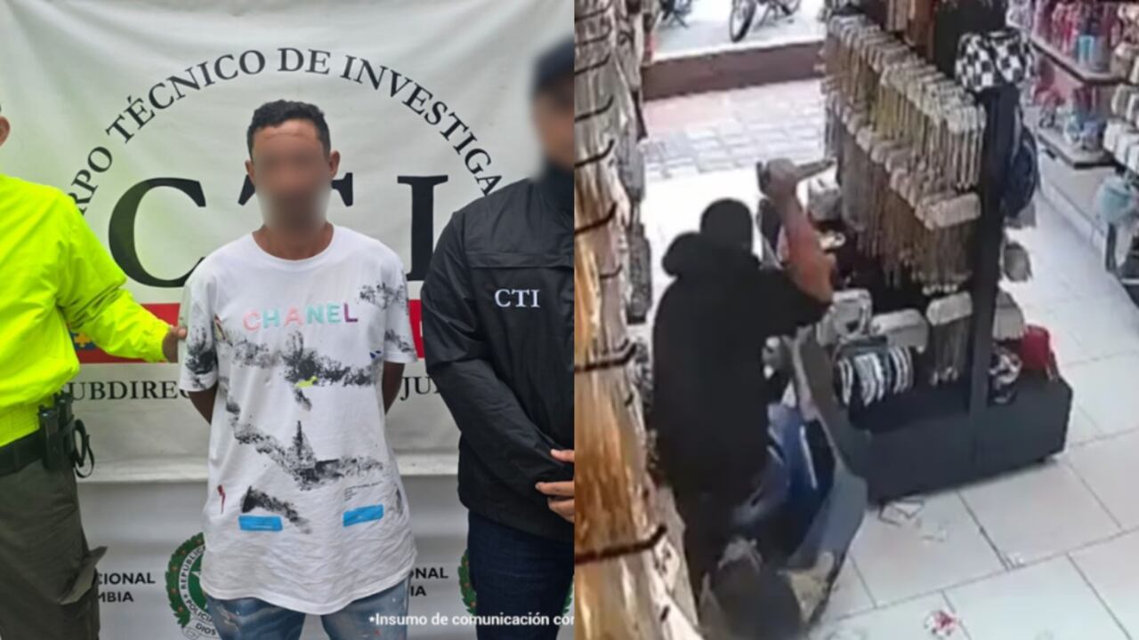 Capturado el hombre señalado de agredir con arma blanca a una mujer en Medellín.