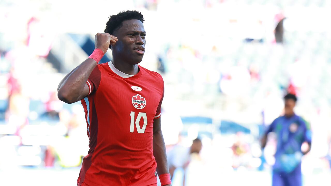 Jonathan David anotó en el segundo tiempo vs. Perú