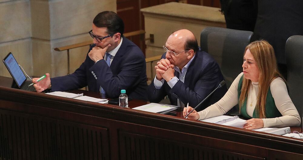 El ministro de Hacienda, Germán Ávila, hizo la primera presentación del proyecto de Presupuesto General 2026 ante las comisiones económicas conjuntas del Congreso. 