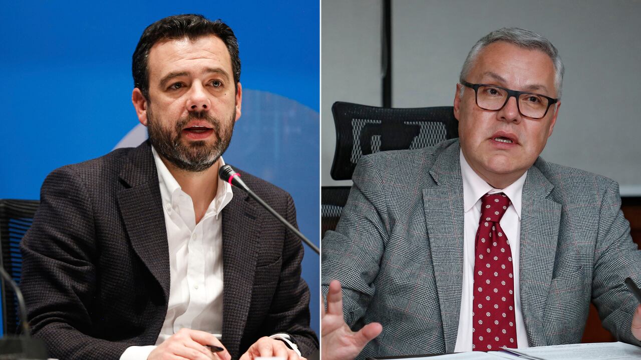 Alcalde de Bogotá Carlos Fernando Galán, Ministro de Justicia Nestor Osuna