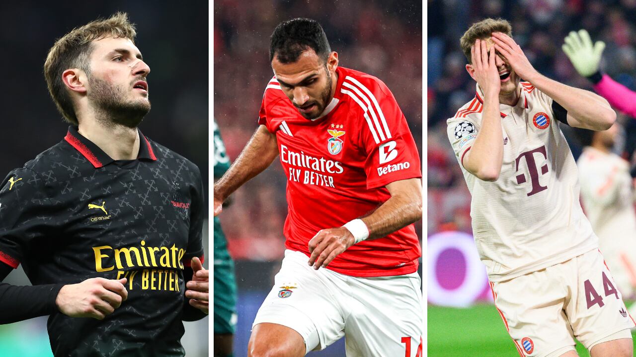 Milan, Benfica y Bayern jugaron este martes 18 de febrero en Champions.