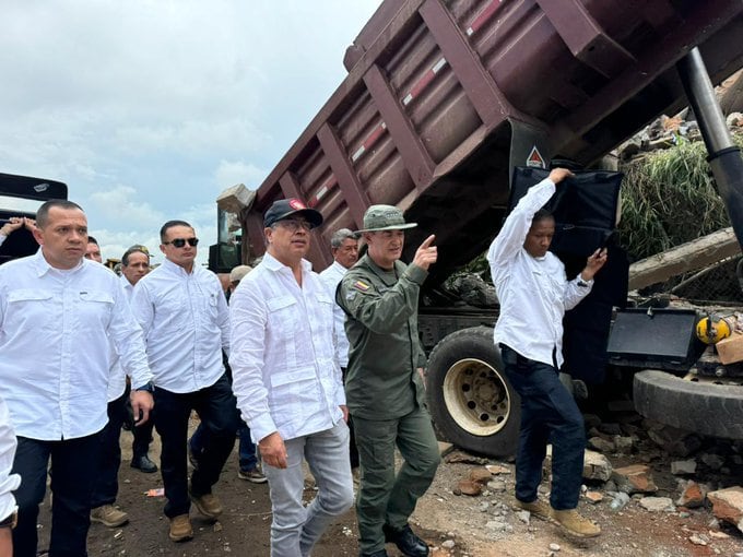 Presidente Gustavo Petro en Morales (Cauca)