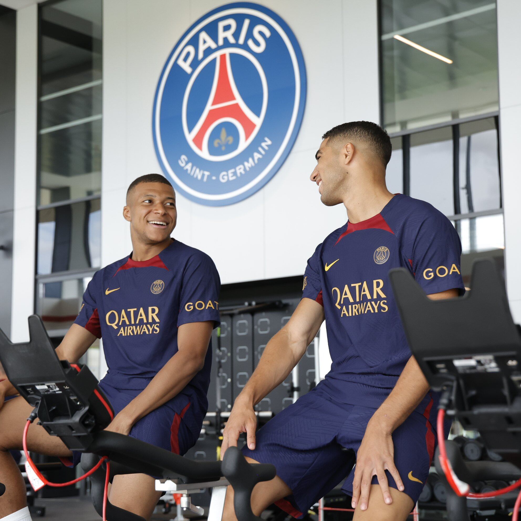 Kylian Mbappé en el inicio de la pretemporada del PSG.