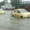 Las fuertes lluvias registradas este jueves causaron inundaciones en diferentes sectores de Bogotá.
