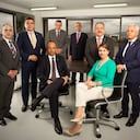 Magistrados Corte Suprema de Justicia - Cristina Lombana - Cesar Reyes - Francisco Farfán - Jaime Sanz - Jorge Caldas - Hector Alarcón