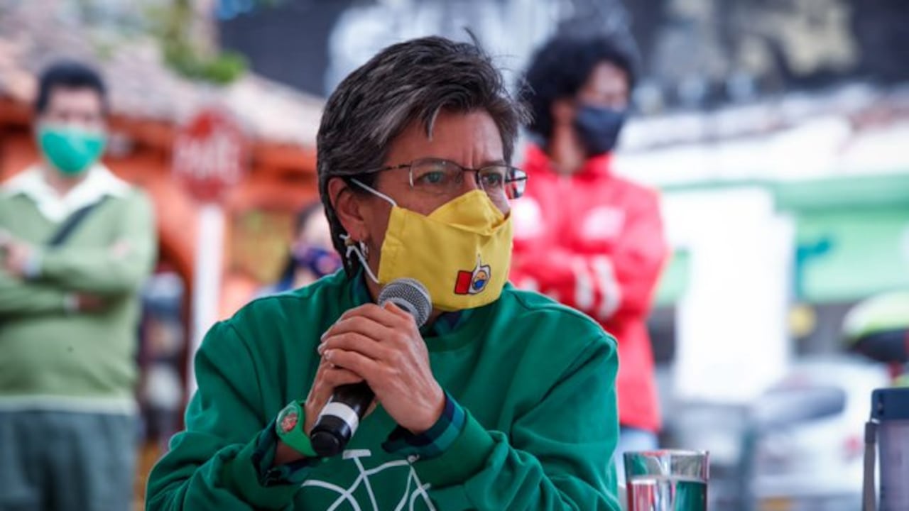 Claudia López en Suba