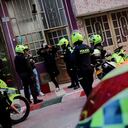 Megatoma de las autoridades en Bosa dejó varias personas capturadas y armas incautadas.