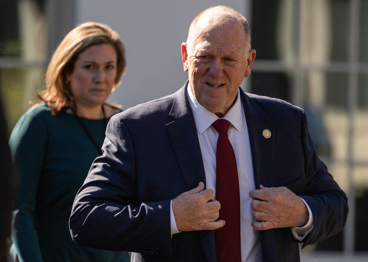 Encargado de la política fronteriza de la Casa Blanca, Tom Homan