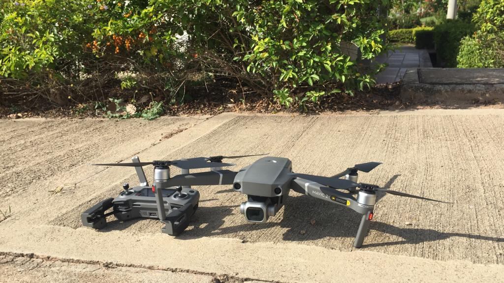 Dron utilizado por Enel Codensa para la inspección de la red