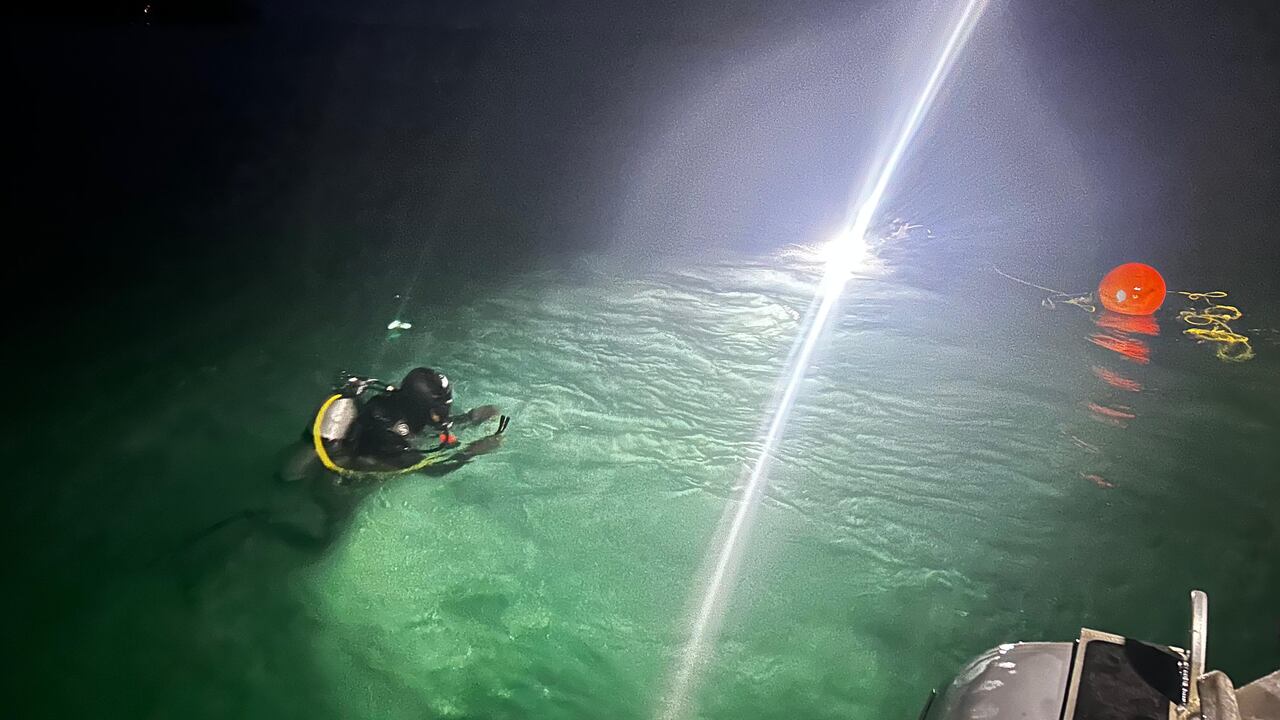 Búsqueda de desaparecido en mar Caribe este 2 de diciembre de 2024.