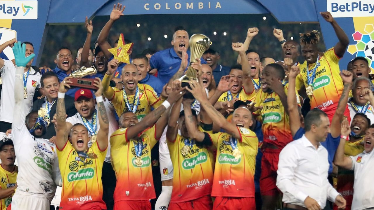 Deportivo Pereira se coronó campeón de la Liga Betplay en 2022. Foto: Dimayor.