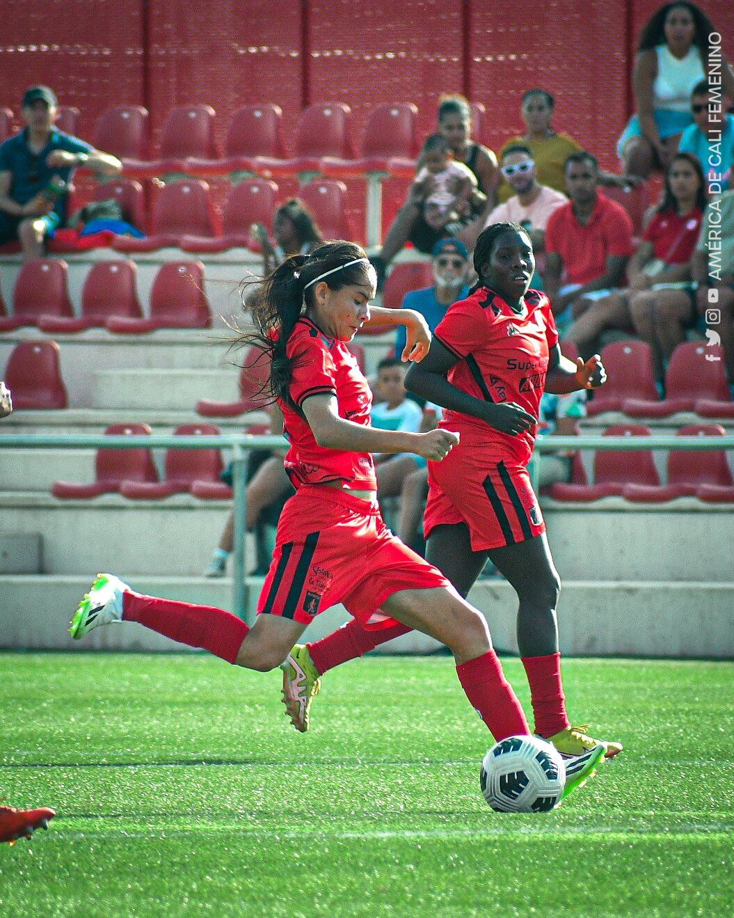 América de Cali venció 2-1 a River Plate en la Women's Cup 2023 disputada en Madrid, España