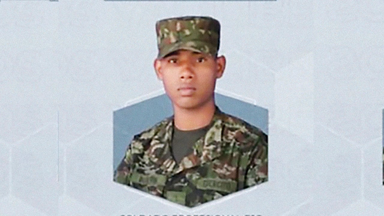 Juan David Buitrón caicedo Soldado profesional Ejército