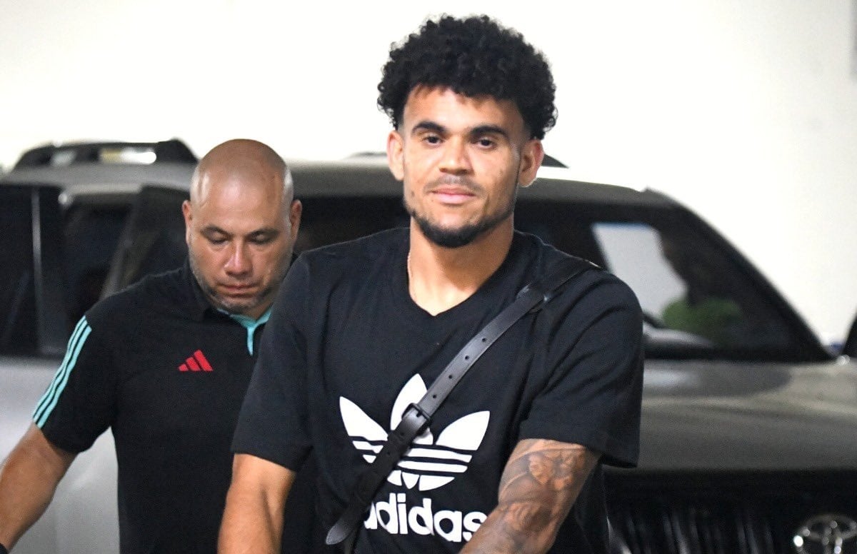 Luis Díaz se integró a los trabajos de la selección.