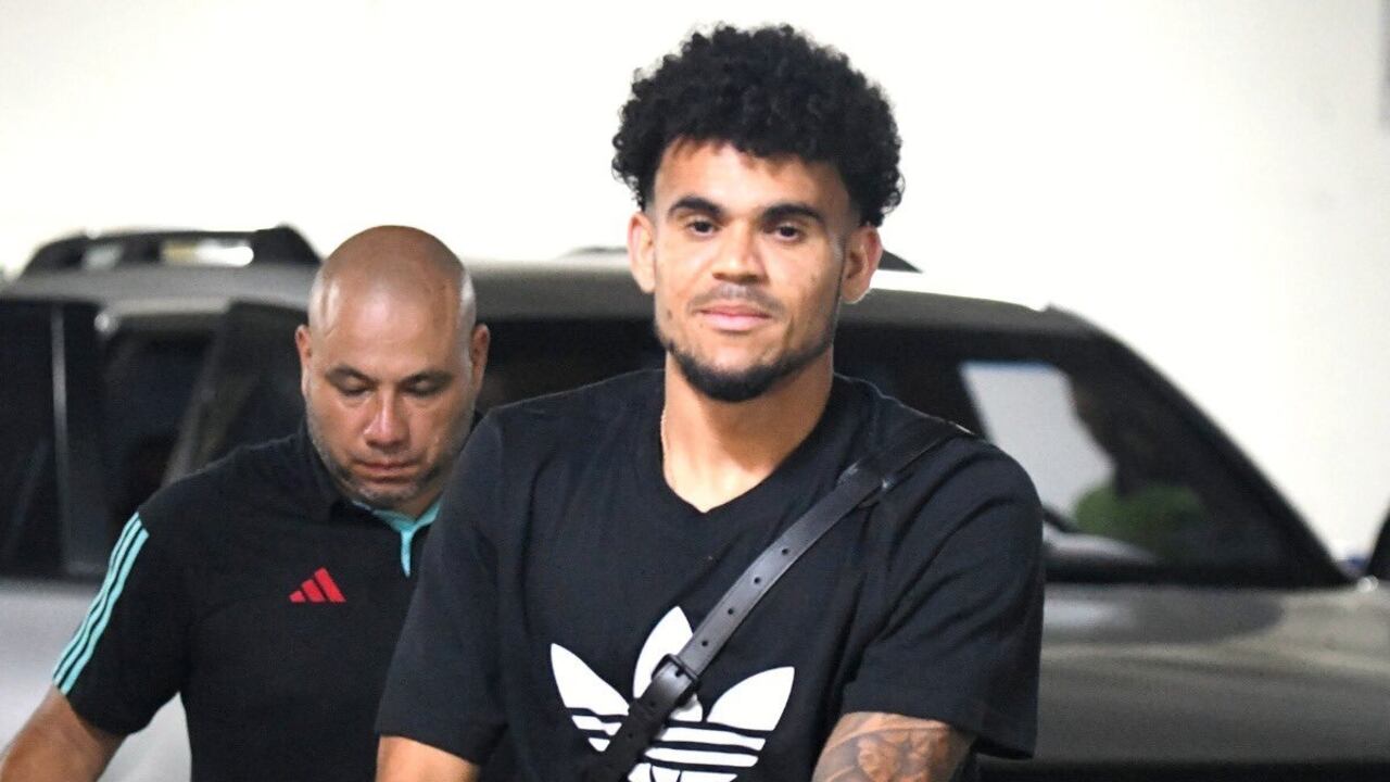 Luis Díaz se integró a los trabajos de la selección.