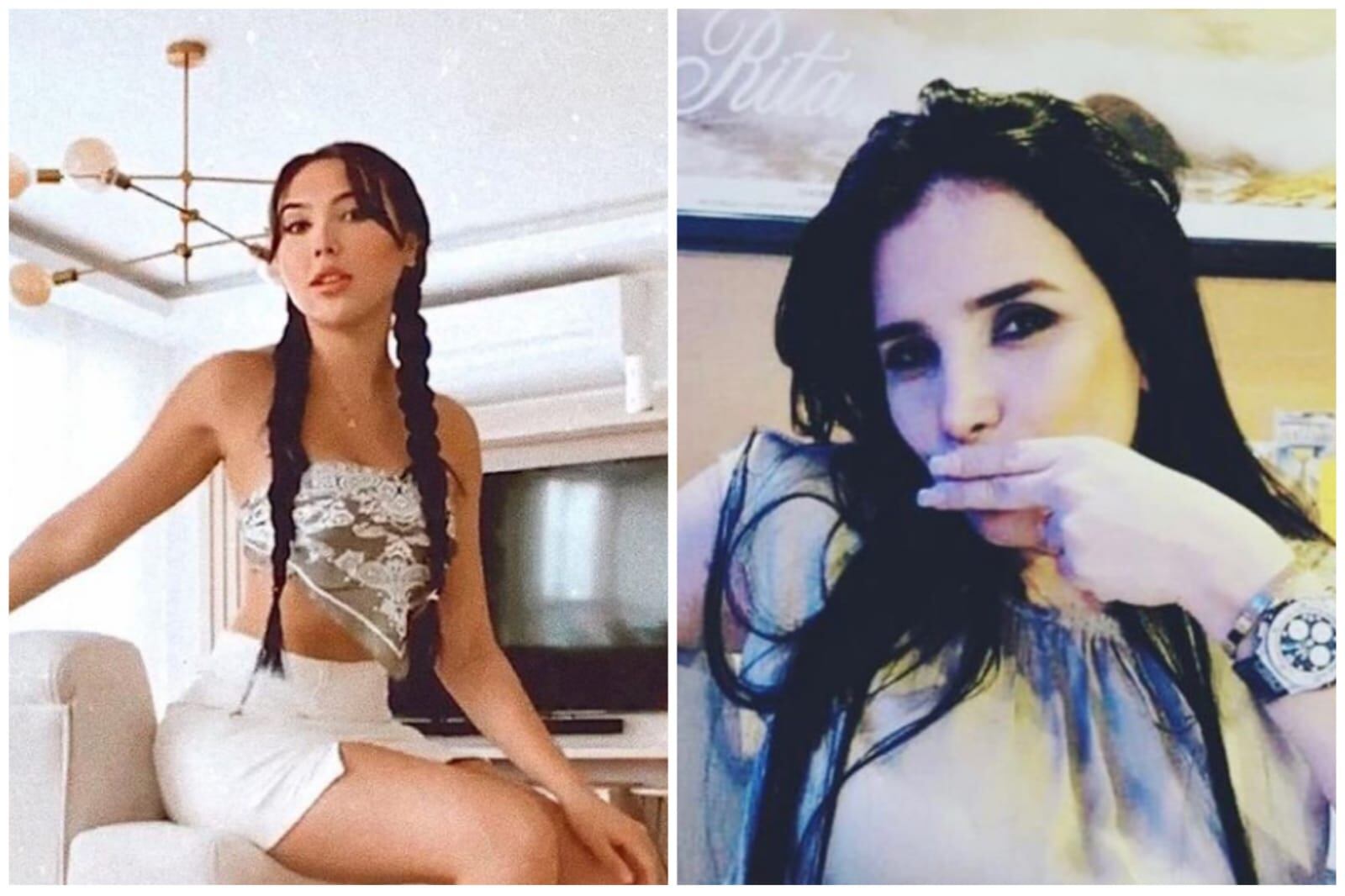 Aida Merlano y su hija Aida Victoria Merlano