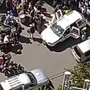 Llegaron a cobrar por el rescate de una moto robada, pero los estaban esperando uniformados de la Sijín; hubo balacera y varios heridos.