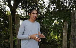 Comandante Andrey Avendaño negociador de las disidencias del Estado Mayor Central de las FARC EP
San Vicente del Caguán 9 de abril del 2024
Foto Guillermo Torres Reina / Semana