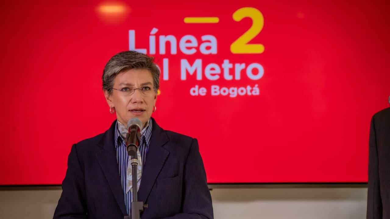 Claudia López en su paso por la alcaldía de Bogotá.