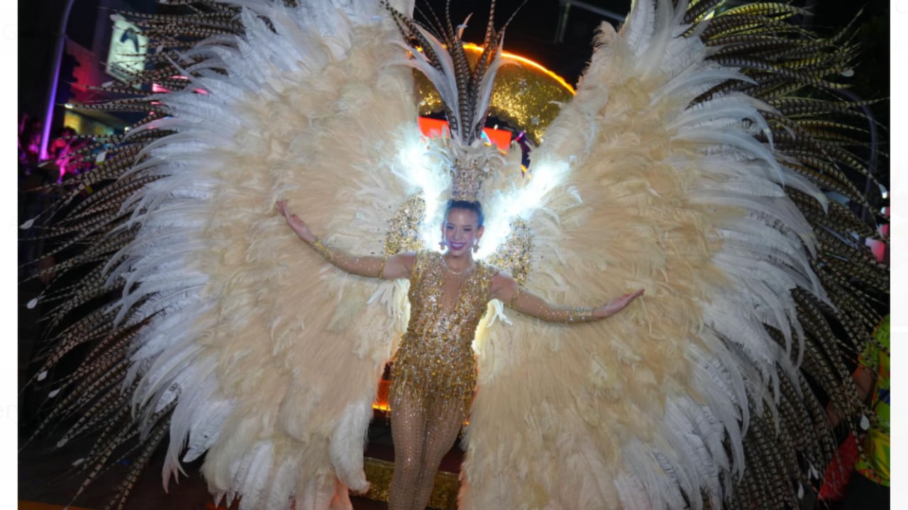 La reina del Carnaval de Barranquilla 2025, Tatiana Angulo Fernández de Castro.