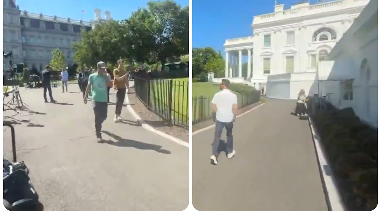 Tiroteo cerca de la Casa Blanca.