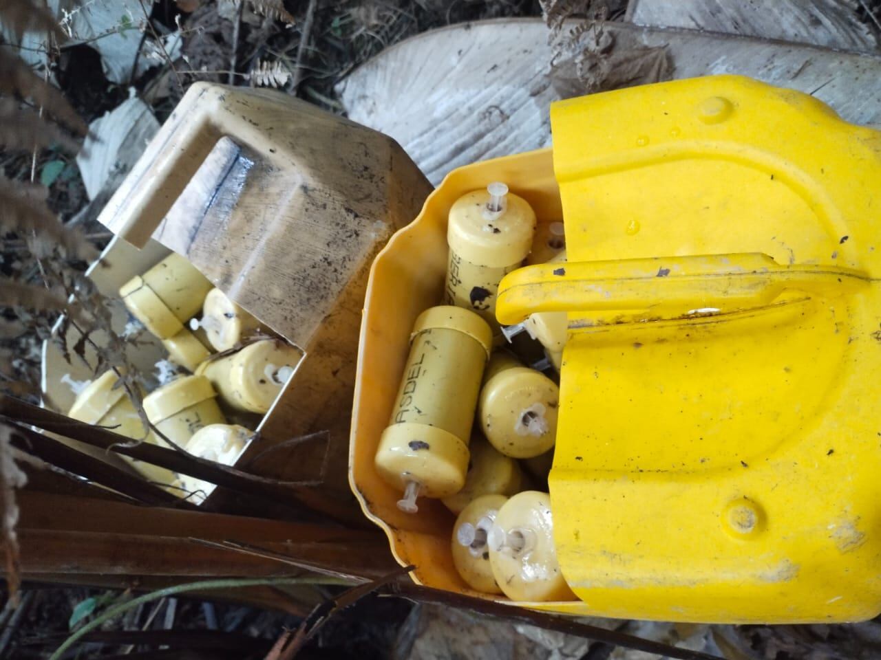 Militares encontraron 250 minas antipersona de las disidencias de las Farc en Nariño.