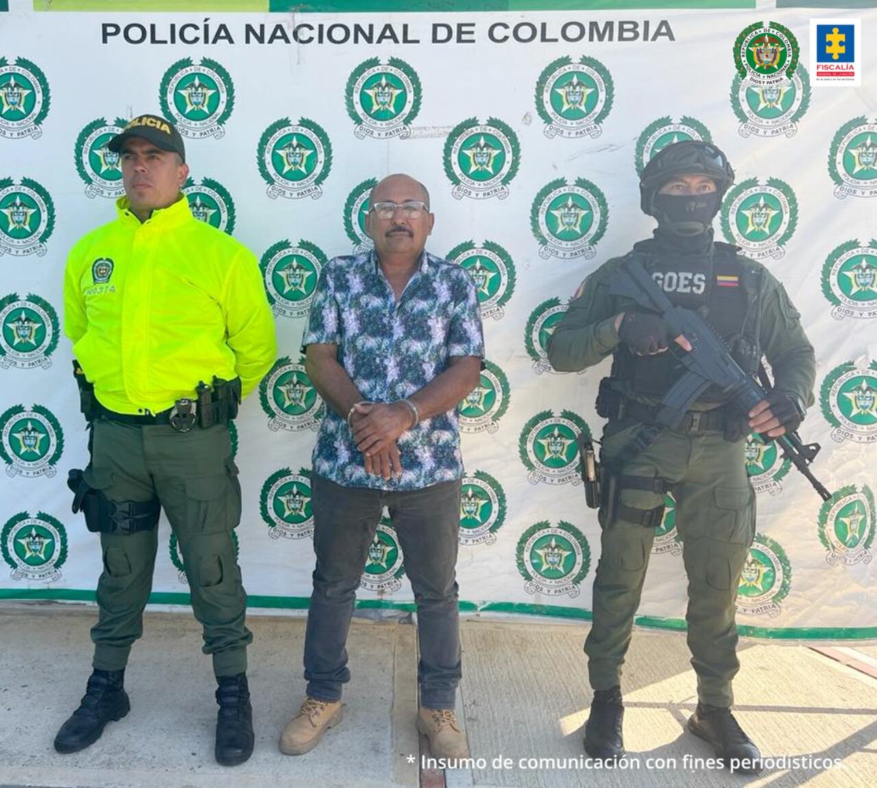 José Javier Mora, alias Don Javier, presunto cabecilla de la red de extorsiones del autodenominado frente ‘Martín Villa’ de las disidencias de ‘Iván Mordisco’.