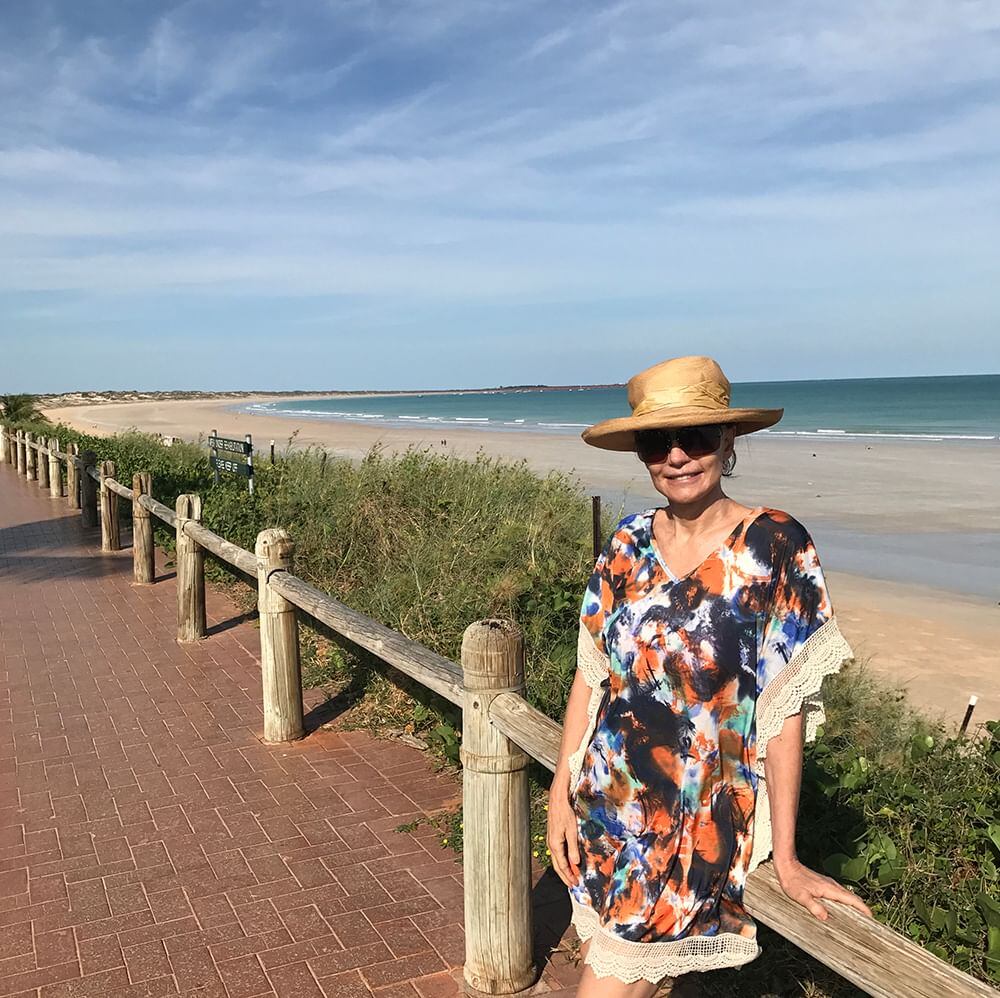 La apariencia de la mujer ha deslumbrado en las redes sociales.