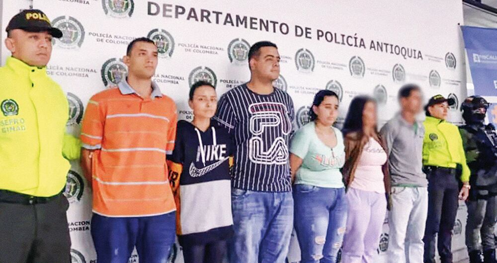 Esta era la banda delincuencial que realizaba los actos satánicos.