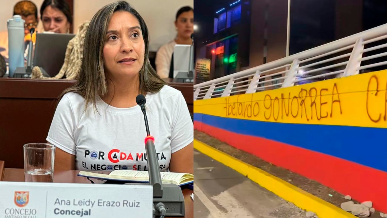Congresista del Pacto se burla de insultos contra Abelardo De La Espriella y celebra vandalismo a símbolos patrios en Cali.
