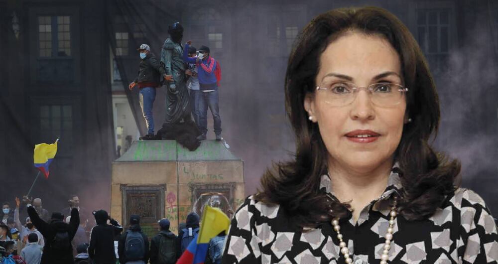 Paro nacional Viviane Morales