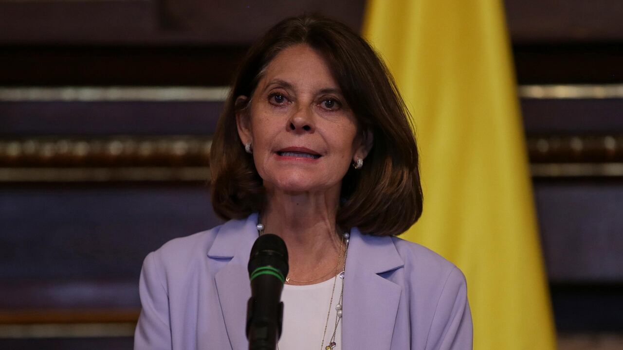 La vicepresidenta y Canciller, Marta Lucia Ramírez.