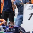 Juan Pablo Montoya comparó su celebración con la de su padre cuando corría en la Fórmula 1