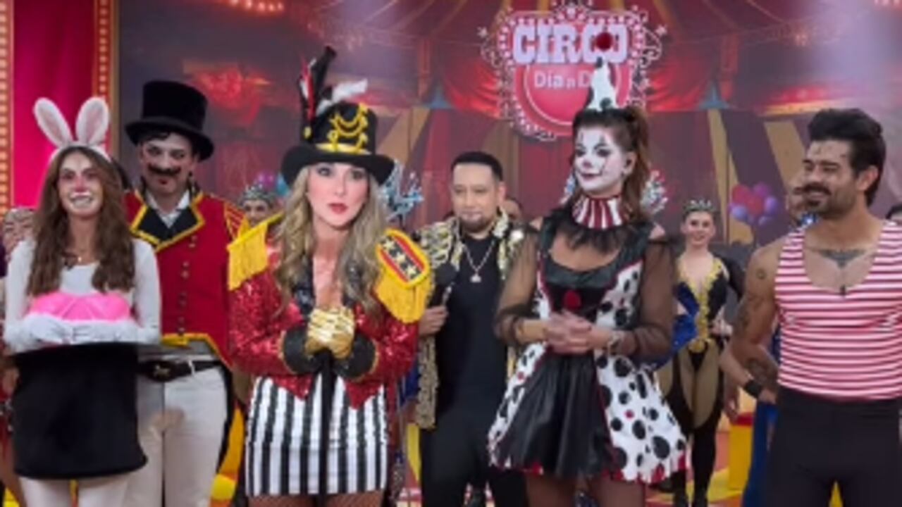 Disfraces de los presentadores de Día a Día en celebración de Halloween