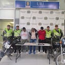 Tres sujetos presuntos delincuentes fueron capturados, el cuarto escapó.