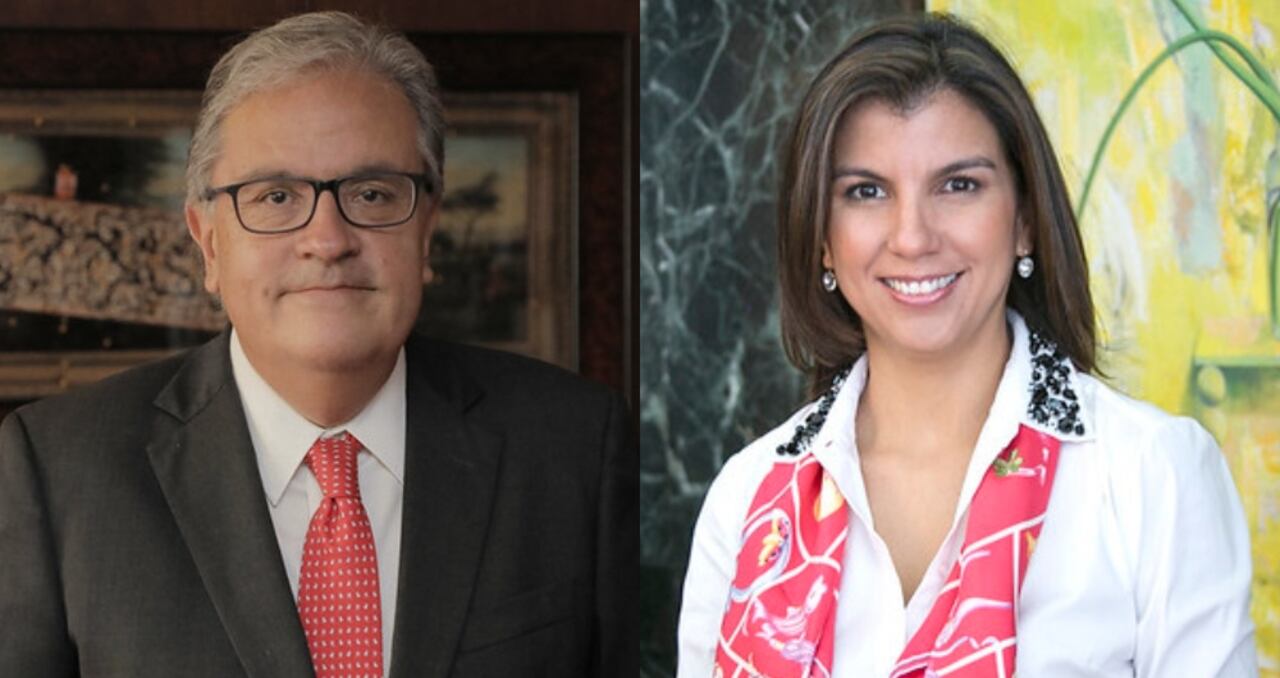 Gerardo Hernández y Ana Fernanda Maiguashca, codirectores del Banco de la República.