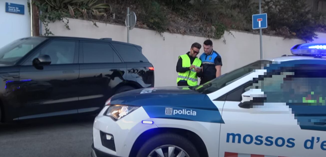 La llegada de la Policía al domicilio.