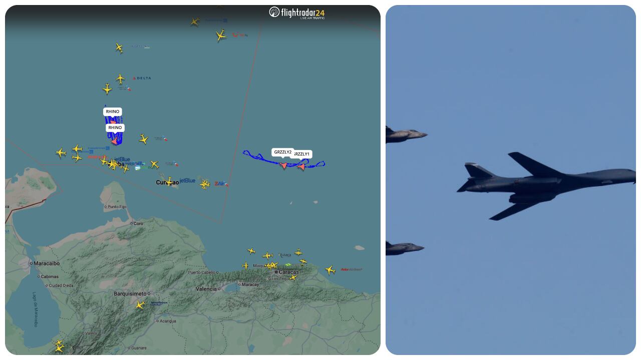 Los bombarderos han sobrevolado las costas de Venezuela por más tiempo y cada vez más cerca a tierra.