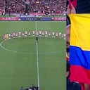 Minuto de silencio por las víctimas del terremoto en Santa Fe vs. River