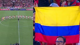 Minuto de silencio por las víctimas del terremoto en Santa Fe vs. River