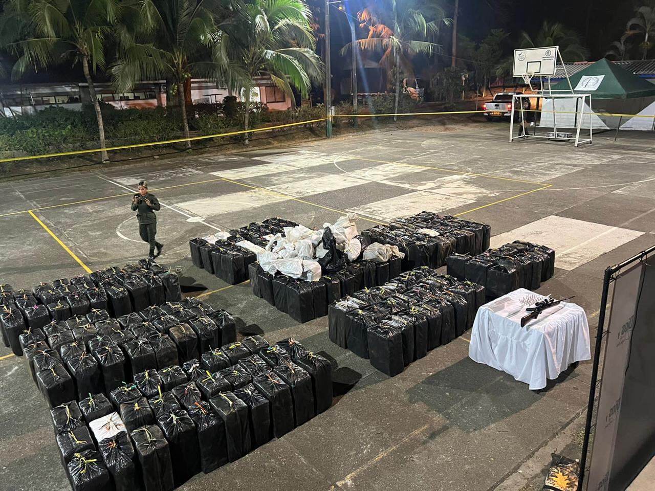 La Policía incautó más de cinco toneladas de cocaína al Clan del Golfo. La incautación ocurrió en Antioquia.